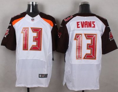 Jerseys Factory Cheap Nike Buccaneers #13 Mike Evans White Men's