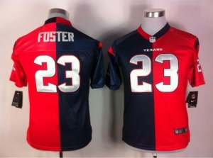 Jerseys Factory Cheap Nike Texans #23 Arian Foster Navy Blue/Red