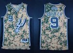 Jerseys Factory Cheap Spurs #9 Tony Parker Camo Stitched NBA Jer