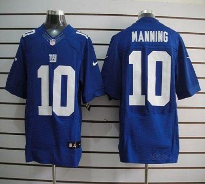Jerseys Factory Cheap Nike Giants #10 Eli Manning Royal Blue Tea