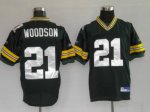 Jerseys Factory Cheap Packers #21 Charles Woodson Green Stitched