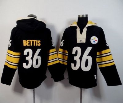 Jerseys Factory Cheap Pittsburgh Steelers #36 Jerome Bettis Blac