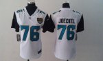 Jerseys Factory Cheap Nike Jaguars #76 Luke Joeckel White Women'