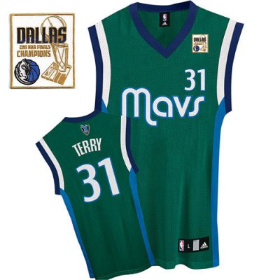 Jerseys Factory Cheap Mavericks 2011 Champion Patch #31 Jason Te