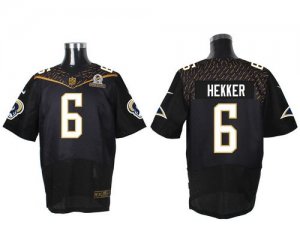 Jerseys Factory Cheap Nike Rams #6 Johnny Hekker Black 2016 Pro