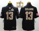 Jerseys Factory Cheap Nike Panthers #13 Kelvin Benjamin Black Su