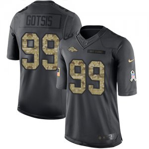 Jerseys Factory Cheap Nike Broncos #99 Adam Gotsis Black Men's S