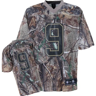 Jerseys Factory Cheap Cowboys #9 Tony Romo Camouflage Embroidere