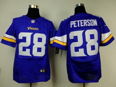 Jerseys Factory Cheap Nike Vikings #28 Adrian Peterson Purple Te