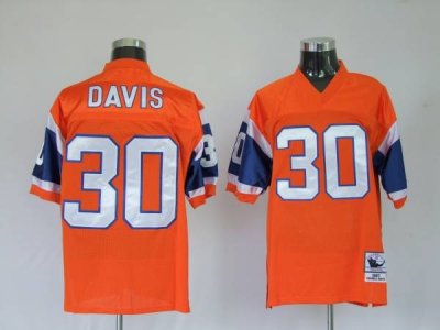 Jerseys Factory Cheap Mitchel & Ness Broncos #30 Terrell Davis O