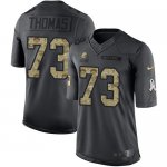 Jerseys Factory Cheap Nike Browns #73 Joe Thomas Black Men's Sti