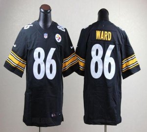 Jerseys Factory Cheap Nike Steelers #86 Hines Ward Black Team Co
