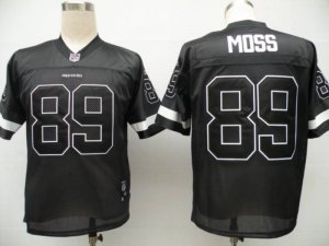 Jerseys Factory Cheap Redskins #89 Santana Moss Black Shadow Sti