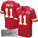 Jerseys Factory Cheap Nike Chiefs #11 Alex Smith Red Team Color