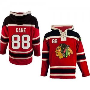 Jerseys Factory Cheap Blackhawks #88 Patrick Kane Red Sawyer Hoo