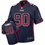 Jerseys Factory Cheap Nike Texans #90 Jadeveon Clowney Navy Blue