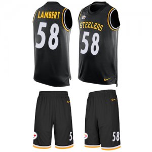 Jerseys Factory Cheap Nike Steelers #58 Jack Lambert Black Team
