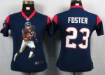 Jerseys Factory Cheap Nike Texans #23 Arian Foster Navy Blue Tea