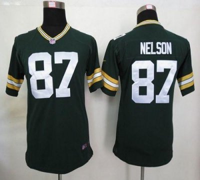 Jerseys Factory Cheap Nike Packers #87 Jordy Nelson Green Team C