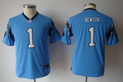Jerseys Factory Cheap Nike Panthers #1 Cam Newton Blue Alternate