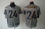 Jerseys Factory Cheap Nike Chargers #24 Ryan Mathews Grey Shadow