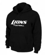 Jerseys Factory Cheap Detroit Lions Authentic Font Pullover Hood