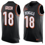 Jerseys Factory Cheap Nike Bengals #18 A.J. Green Black Team Col