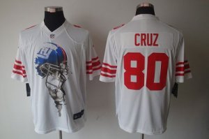 Jerseys Factory Cheap Nike Giants #80 Victor Cruz White Men's Em