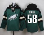 Jerseys Factory Cheap Nike Eagles #58 Jordan Hicks Midnight Gree