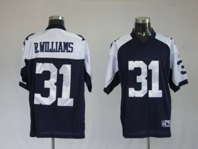 Jerseys Factory Cheap Cowboys #31 Roy L. Williams Blue Thanksgiv