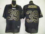 Jerseys Factory Cheap Rams #39 Rickey Jackson Lights Out Black S