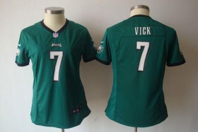Jerseys Factory Cheap Nike Eagles #7 Michael Vick Midnight Green