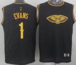 Jerseys Factory Cheap Pelicans #1 Tyreke Evans Black Precious Me