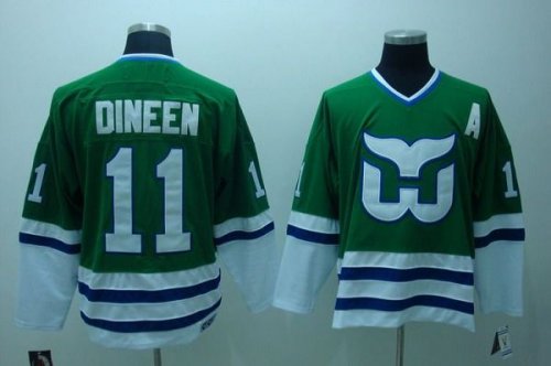 Jerseys Factory Cheap Whalers #11 Kevin Dineen Embroidered CCM T
