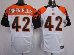 Jerseys Factory Cheap Nike Bengals #42 BenJarvus Green-Ellis Whi