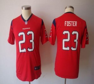 Jerseys Factory Cheap Nike Texans #23 Arian Foster Red Alternate