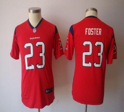 Jerseys Factory Cheap Nike Texans #23 Arian Foster Red Alternate