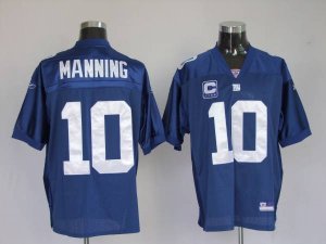 Jerseys Factory Cheap Giants Eli Manning #10 Stitched Blue Team