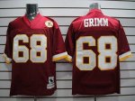 Jerseys Factory Cheap Mitchell and Ness Redskins #68 Russ Grimm