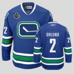 Jerseys Factory Cheap Canucks 2011 Stanley Cup Finals #2 Hamhuis
