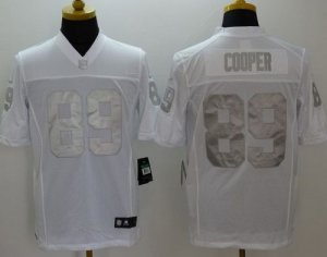 Jerseys Factory Cheap Nike Raiders #89 Amari Cooper White Men's