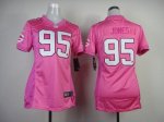 Jerseys Factory Cheap Nike Packers #95 Datone Jones New Pink Wom
