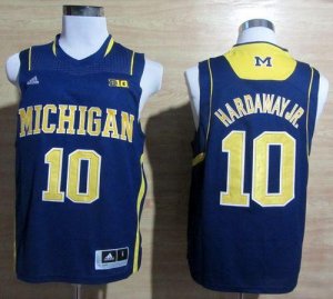 Jerseys Factory Cheap Wolverines #10 Tim Hardaway Jr. Navy Blue