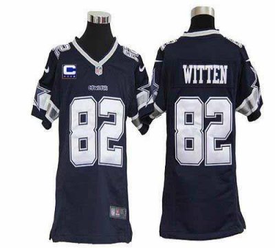 Jerseys Factory Cheap Nike Cowboys #82 Jason Witten Navy Blue Te