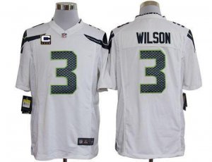 Jerseys Factory Cheap Nike Seahawks #3 Russell Wilson White With