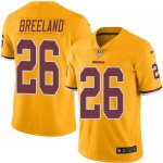 Jerseys Factory Cheap Nike Redskins #26 Bashaud Breeland Gold Me