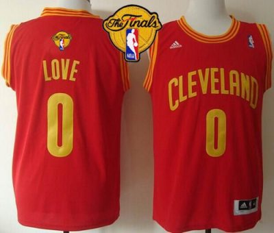 Jerseys Factory Cheap Revolution 30 Cavaliers #0 Kevin Love Red
