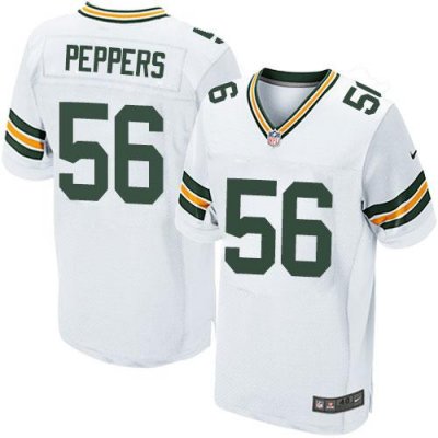 Jerseys Factory Cheap Nike Packers #56 Julius Peppers White Men'