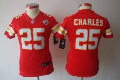 Jerseys Factory Cheap Nike Chiefs #25 Jamaal Charles Red Team Co
