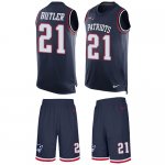 Jerseys Factory Cheap Nike Patriots #21 Malcolm Butler Navy Blue